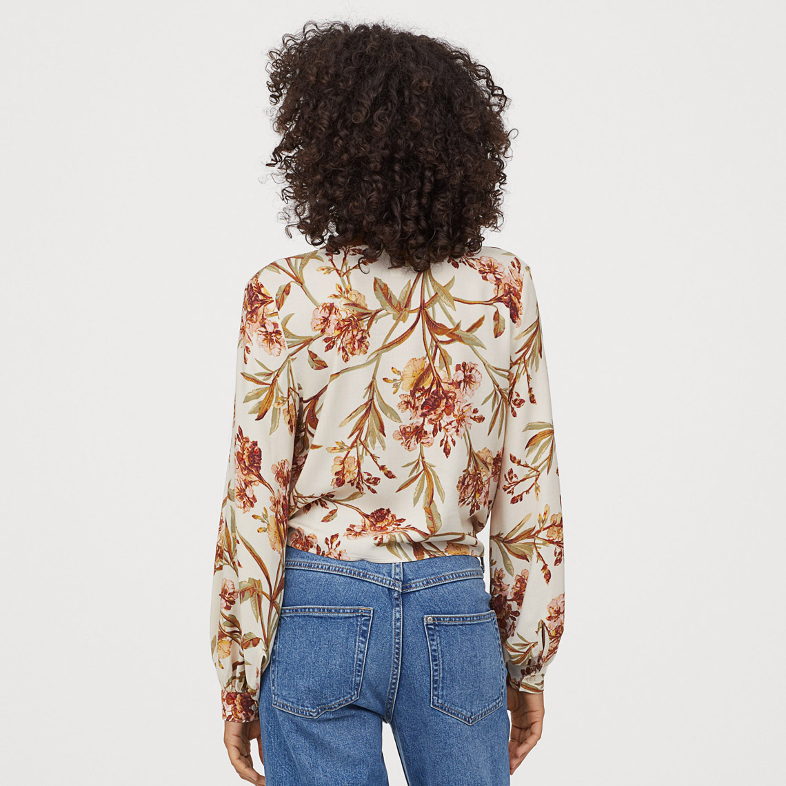 Patterned Blouse - Image 4